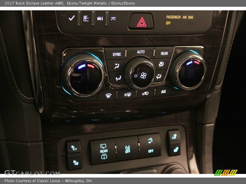 Ebony Twilight Metallic / Ebony/Ebony 2017 Buick Enclave Leather AWD