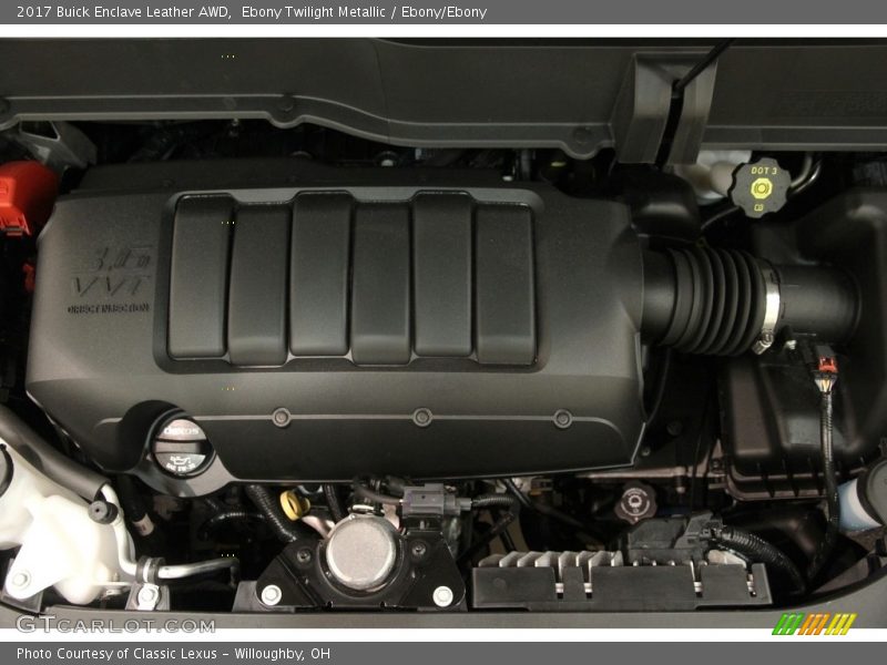 Ebony Twilight Metallic / Ebony/Ebony 2017 Buick Enclave Leather AWD
