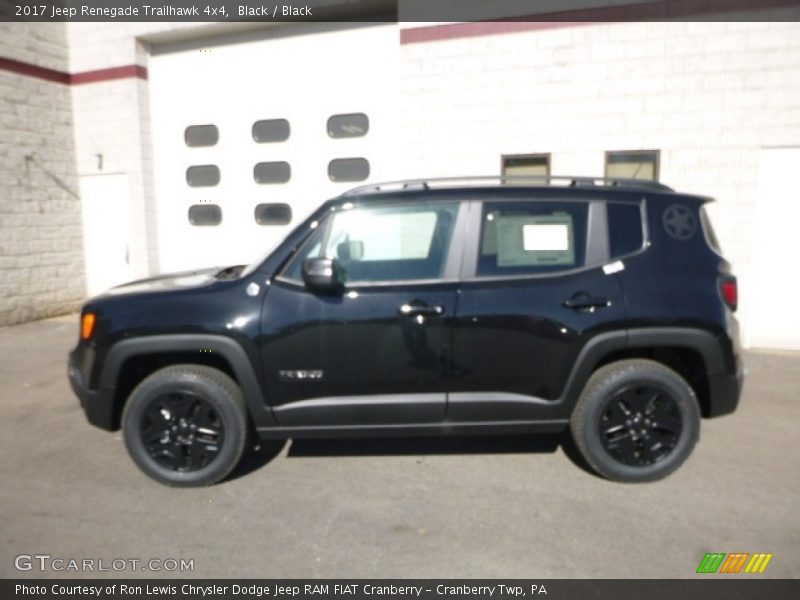 Black / Black 2017 Jeep Renegade Trailhawk 4x4