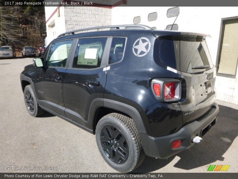 Black / Black 2017 Jeep Renegade Trailhawk 4x4