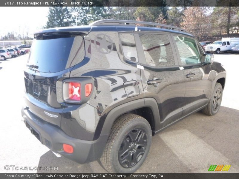 Black / Black 2017 Jeep Renegade Trailhawk 4x4
