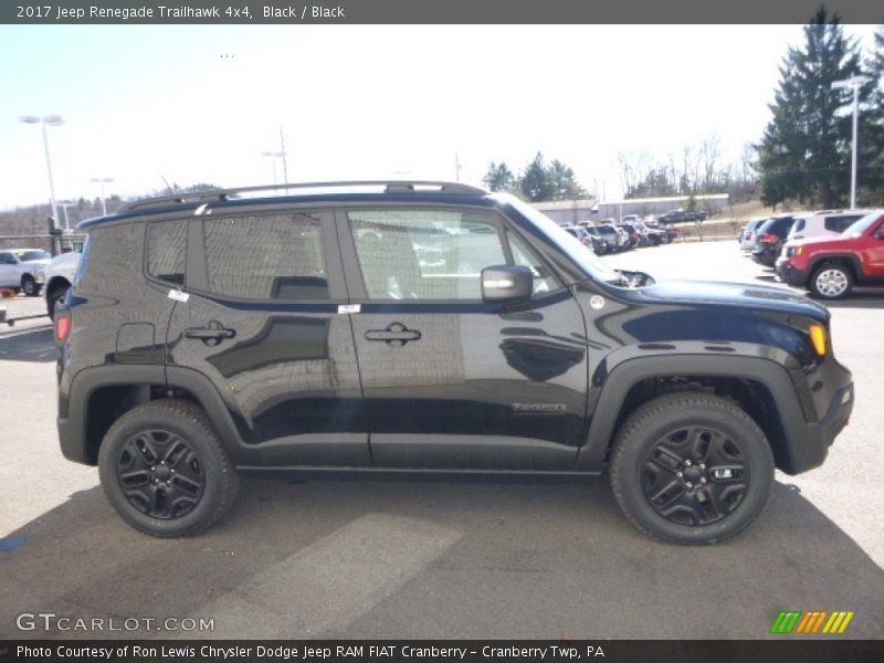 Black / Black 2017 Jeep Renegade Trailhawk 4x4