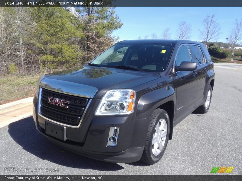 Iridium Metallic / Jet Black 2014 GMC Terrain SLE AWD