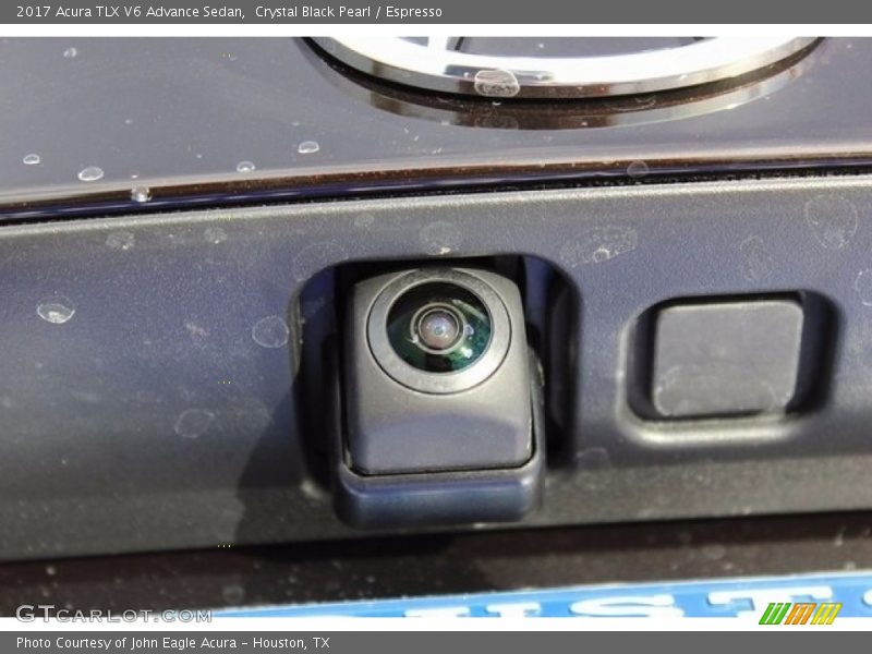 Crystal Black Pearl / Espresso 2017 Acura TLX V6 Advance Sedan