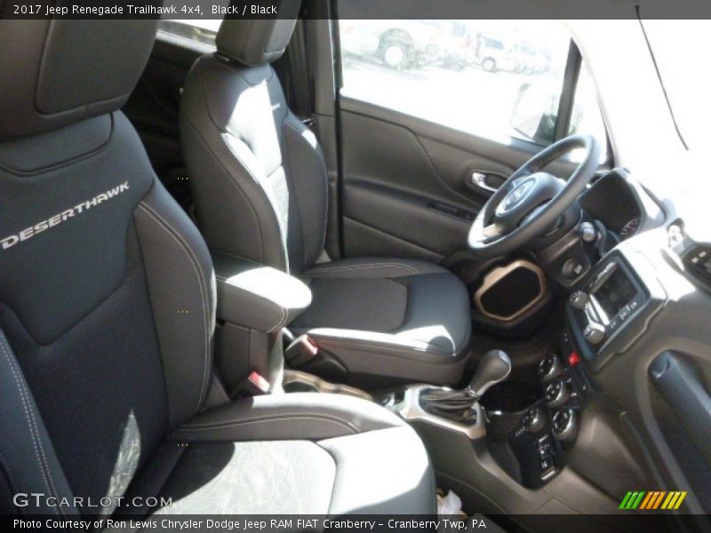 Black / Black 2017 Jeep Renegade Trailhawk 4x4