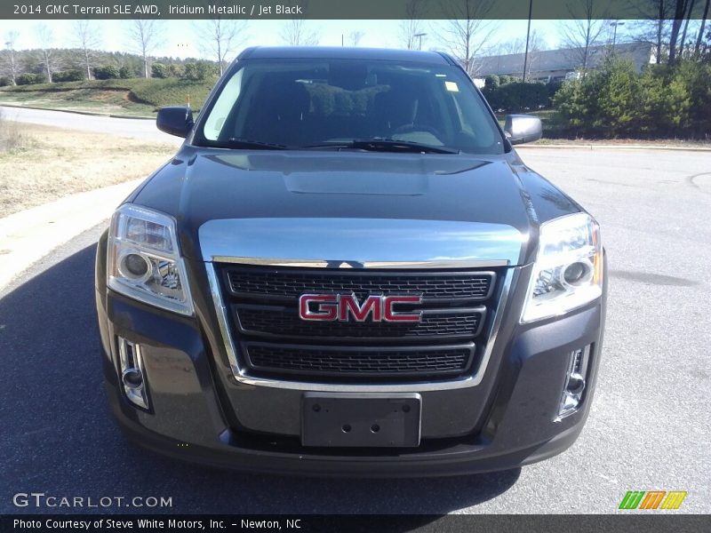 Iridium Metallic / Jet Black 2014 GMC Terrain SLE AWD