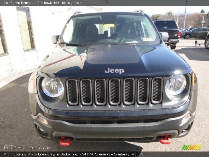 Black / Black 2017 Jeep Renegade Trailhawk 4x4