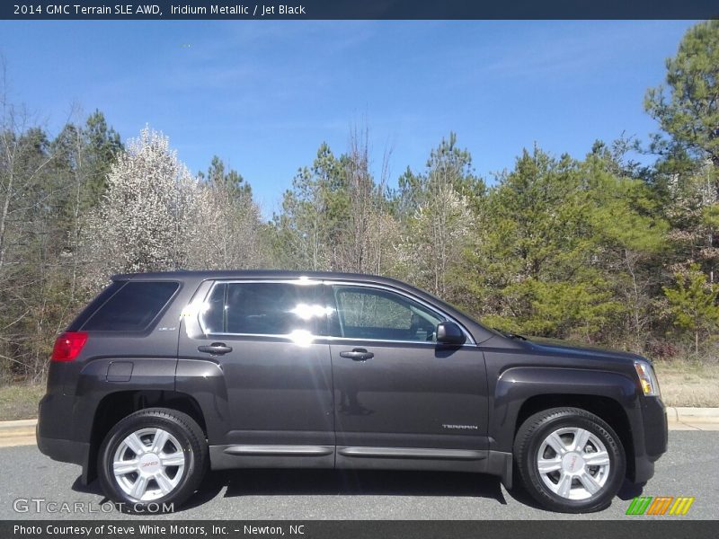 Iridium Metallic / Jet Black 2014 GMC Terrain SLE AWD