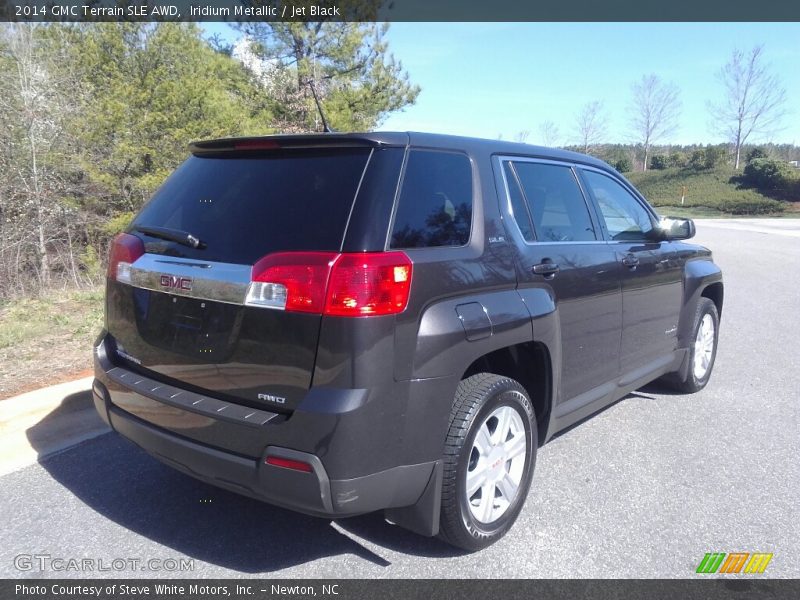 Iridium Metallic / Jet Black 2014 GMC Terrain SLE AWD