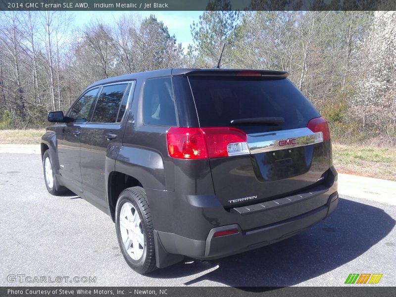 Iridium Metallic / Jet Black 2014 GMC Terrain SLE AWD