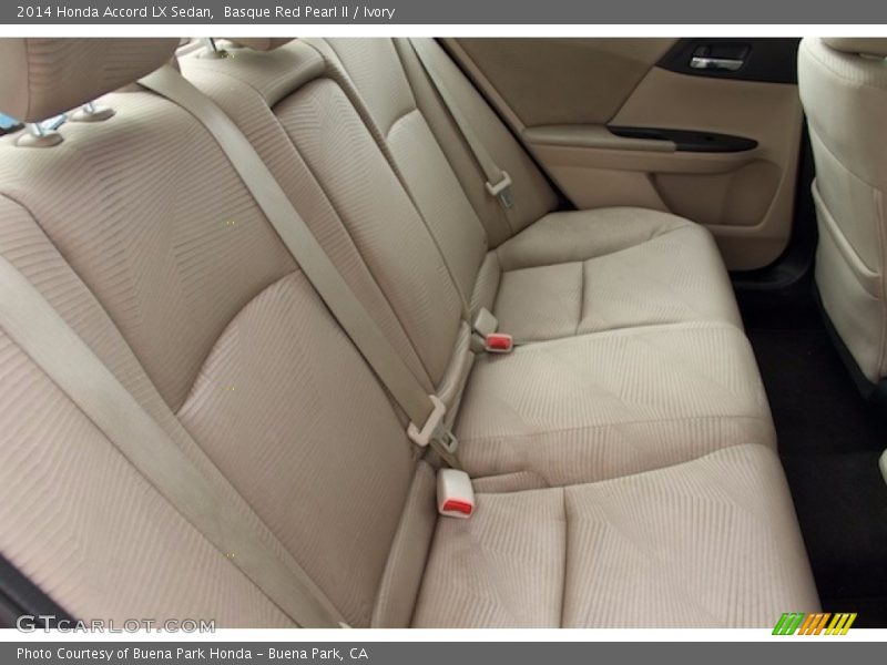 Basque Red Pearl II / Ivory 2014 Honda Accord LX Sedan