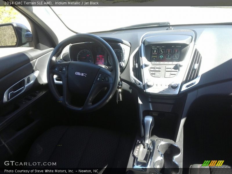 Iridium Metallic / Jet Black 2014 GMC Terrain SLE AWD