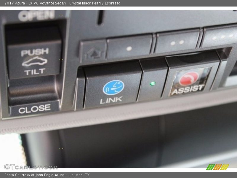 Crystal Black Pearl / Espresso 2017 Acura TLX V6 Advance Sedan