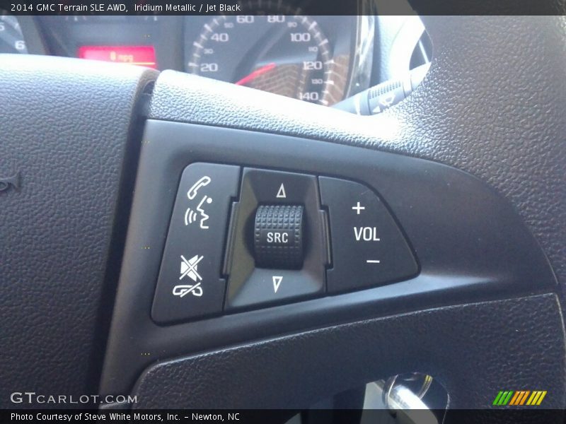 Iridium Metallic / Jet Black 2014 GMC Terrain SLE AWD