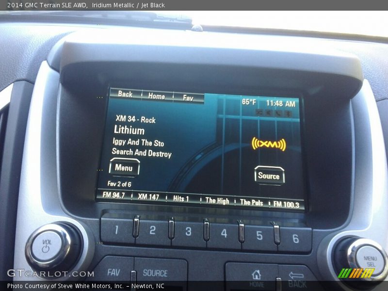 Iridium Metallic / Jet Black 2014 GMC Terrain SLE AWD