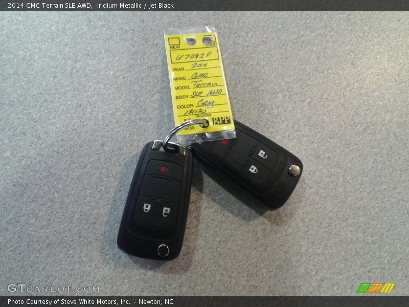 Iridium Metallic / Jet Black 2014 GMC Terrain SLE AWD