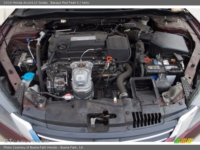 Basque Red Pearl II / Ivory 2014 Honda Accord LX Sedan