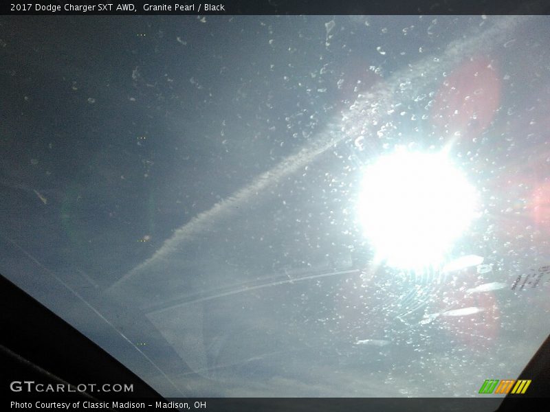Granite Pearl / Black 2017 Dodge Charger SXT AWD