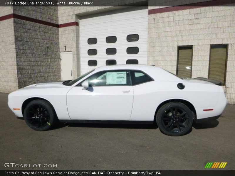 White Knuckle / Black 2017 Dodge Challenger SXT