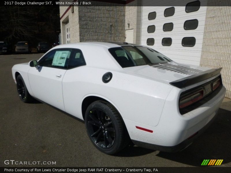 White Knuckle / Black 2017 Dodge Challenger SXT