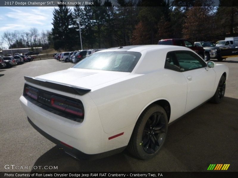 White Knuckle / Black 2017 Dodge Challenger SXT