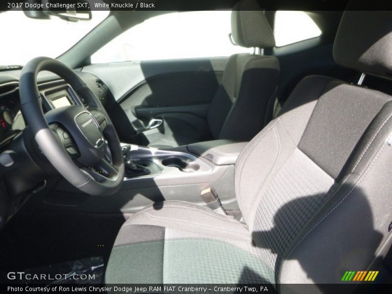 White Knuckle / Black 2017 Dodge Challenger SXT