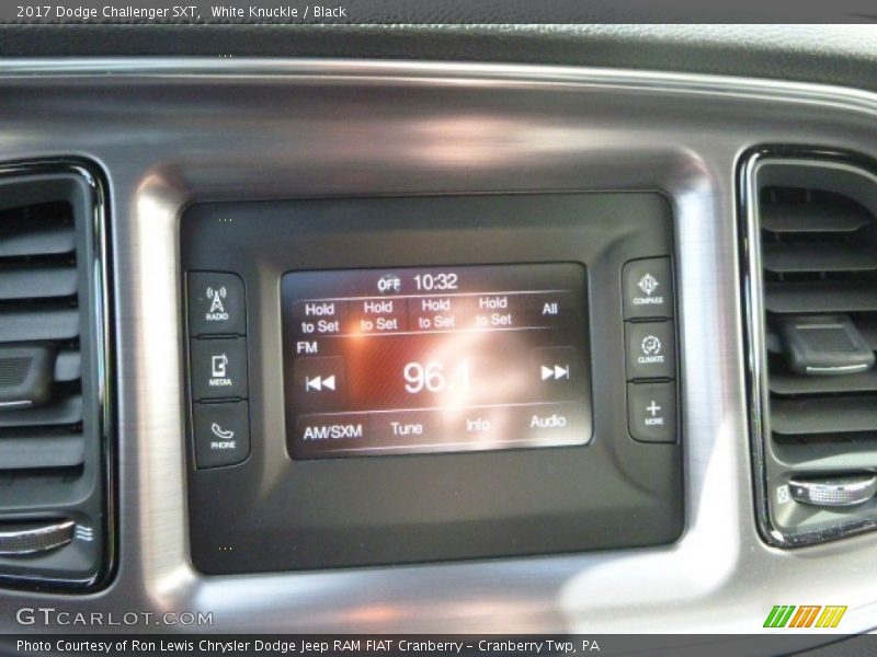 White Knuckle / Black 2017 Dodge Challenger SXT