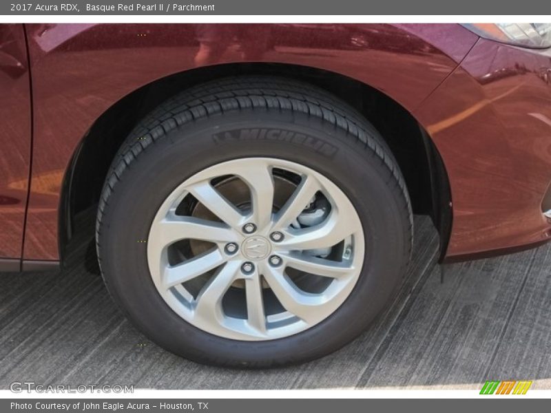 Basque Red Pearl II / Parchment 2017 Acura RDX