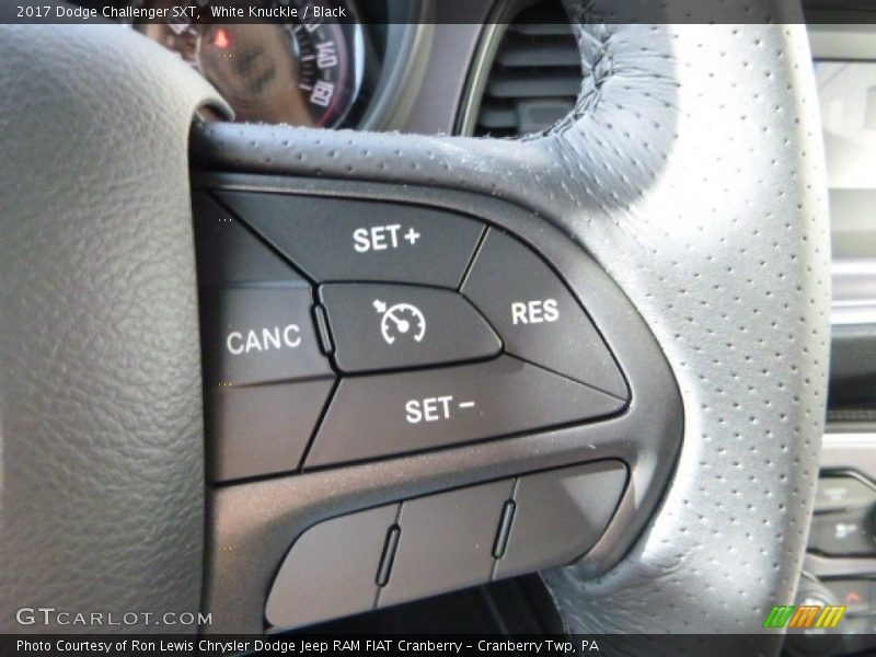 White Knuckle / Black 2017 Dodge Challenger SXT