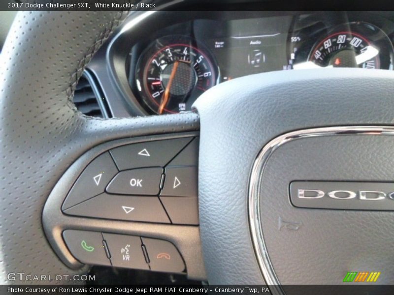 White Knuckle / Black 2017 Dodge Challenger SXT