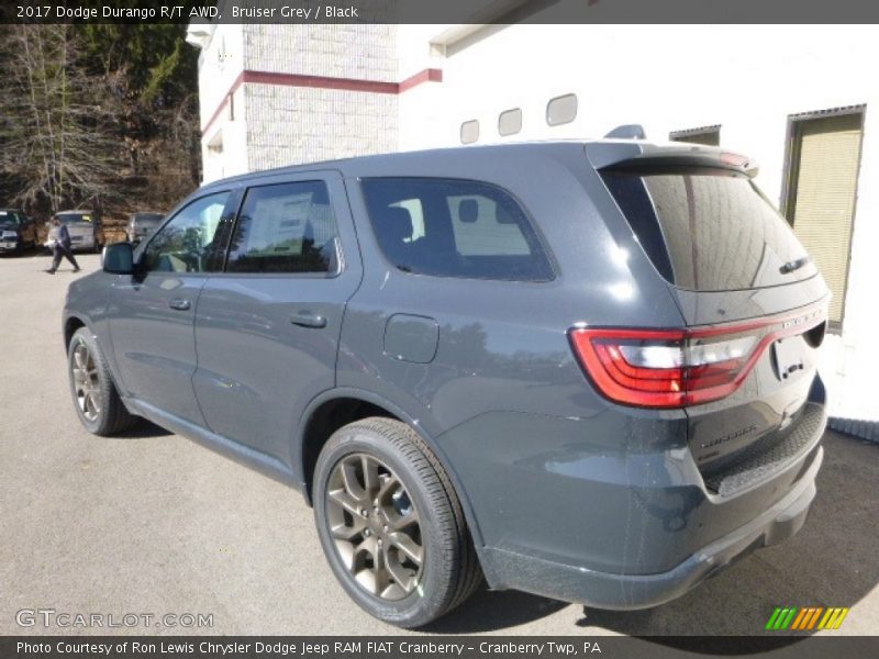 Bruiser Grey / Black 2017 Dodge Durango R/T AWD