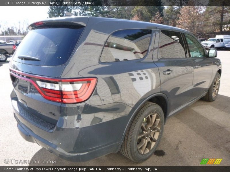 Bruiser Grey / Black 2017 Dodge Durango R/T AWD