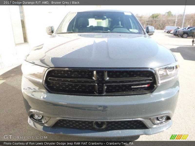 Bruiser Grey / Black 2017 Dodge Durango R/T AWD