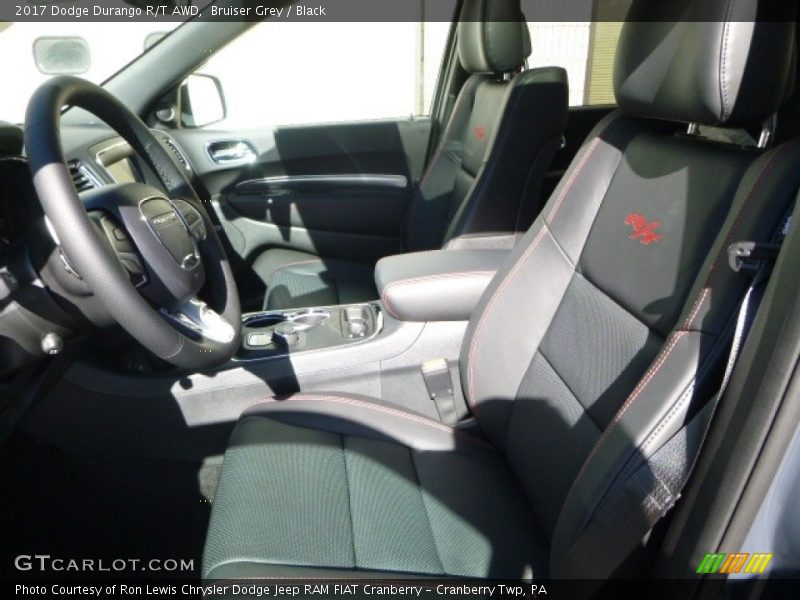 Front Seat of 2017 Durango R/T AWD