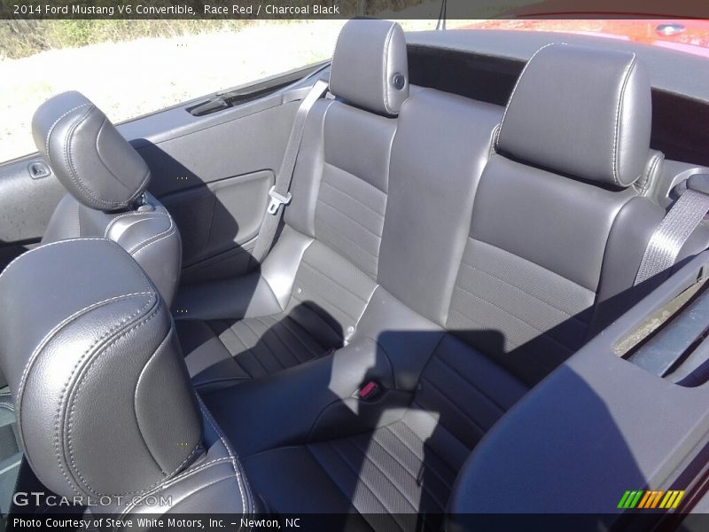 Race Red / Charcoal Black 2014 Ford Mustang V6 Convertible