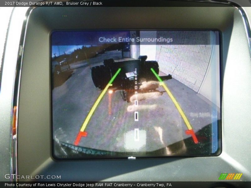 Bruiser Grey / Black 2017 Dodge Durango R/T AWD