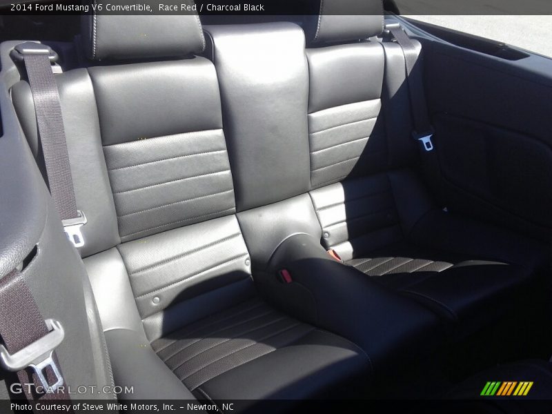 Race Red / Charcoal Black 2014 Ford Mustang V6 Convertible