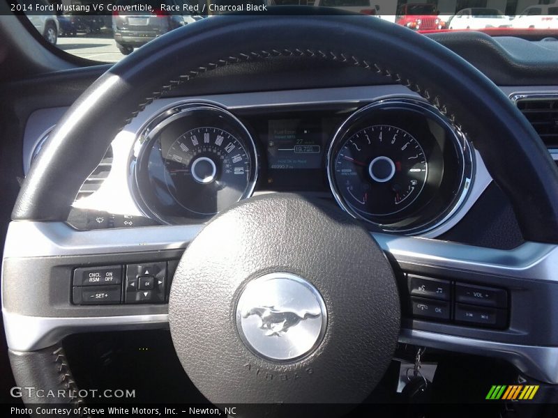 Race Red / Charcoal Black 2014 Ford Mustang V6 Convertible