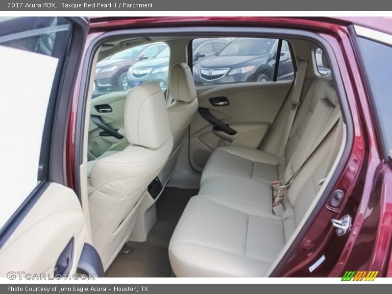 Basque Red Pearl II / Parchment 2017 Acura RDX