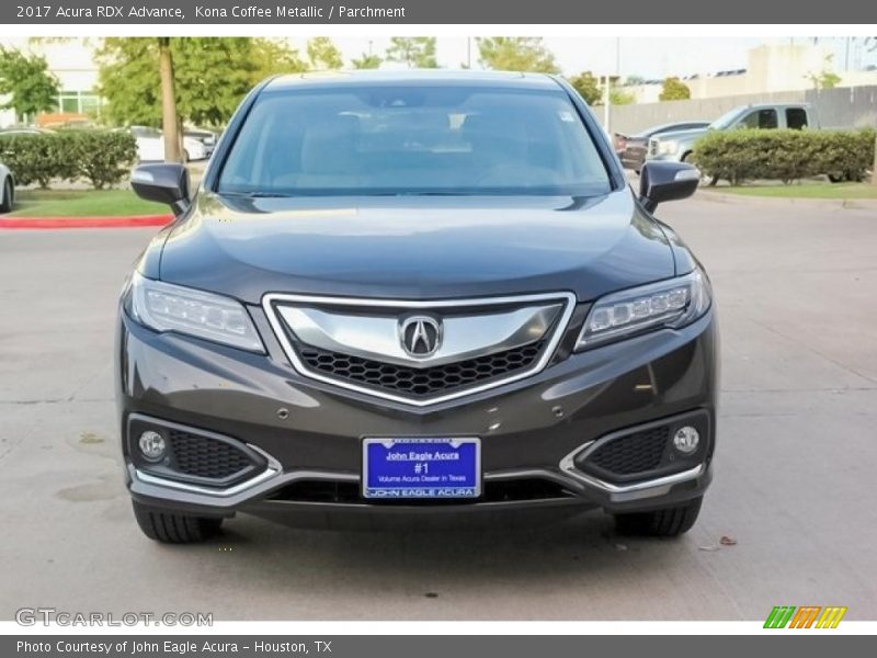 Kona Coffee Metallic / Parchment 2017 Acura RDX Advance
