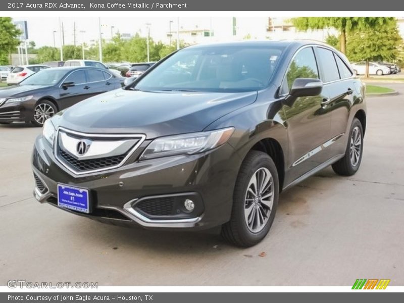 Kona Coffee Metallic / Parchment 2017 Acura RDX Advance