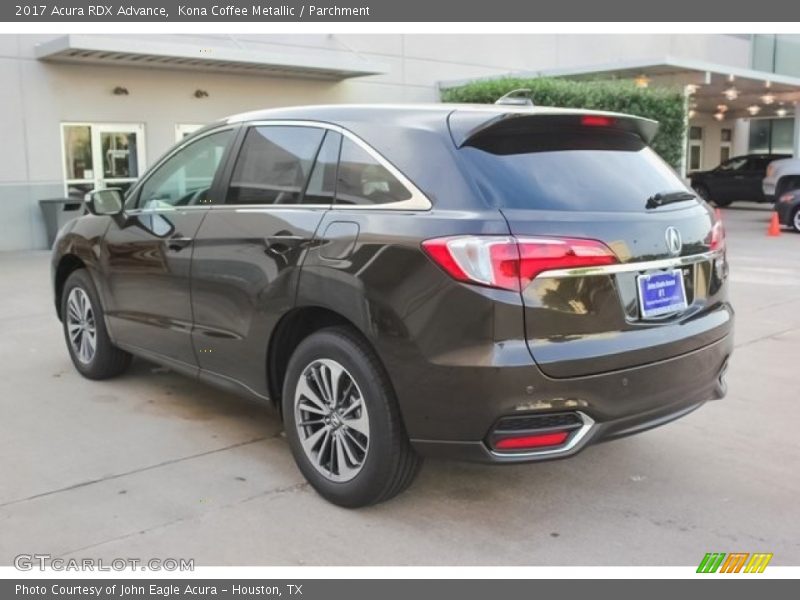 Kona Coffee Metallic / Parchment 2017 Acura RDX Advance