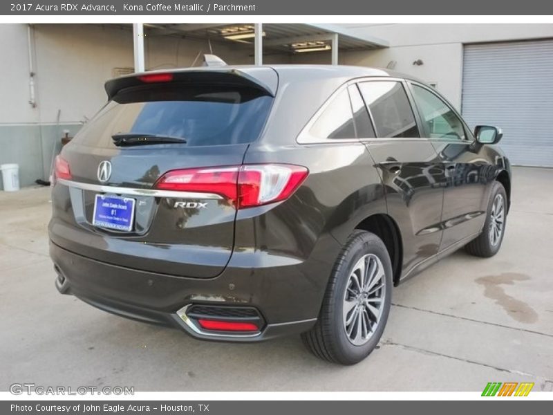 Kona Coffee Metallic / Parchment 2017 Acura RDX Advance