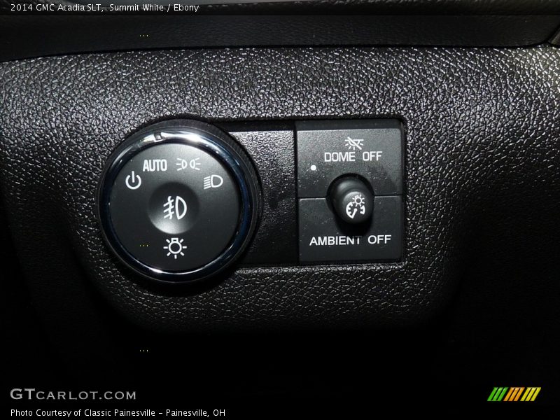 Summit White / Ebony 2014 GMC Acadia SLT