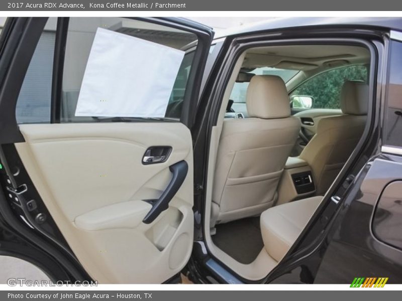 Kona Coffee Metallic / Parchment 2017 Acura RDX Advance