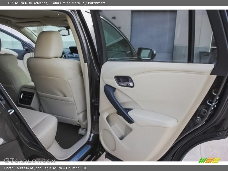 Kona Coffee Metallic / Parchment 2017 Acura RDX Advance