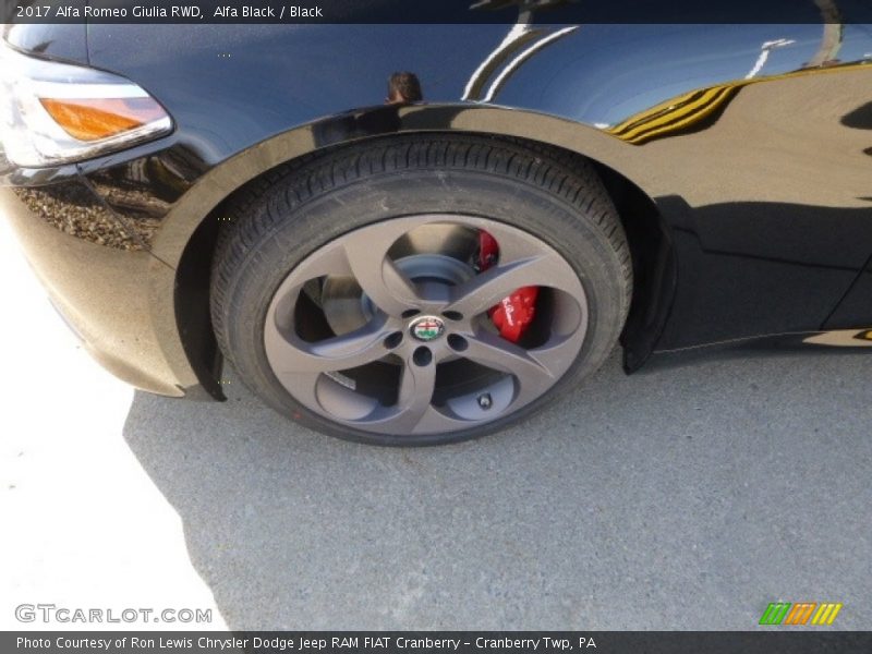 Alfa Black / Black 2017 Alfa Romeo Giulia RWD