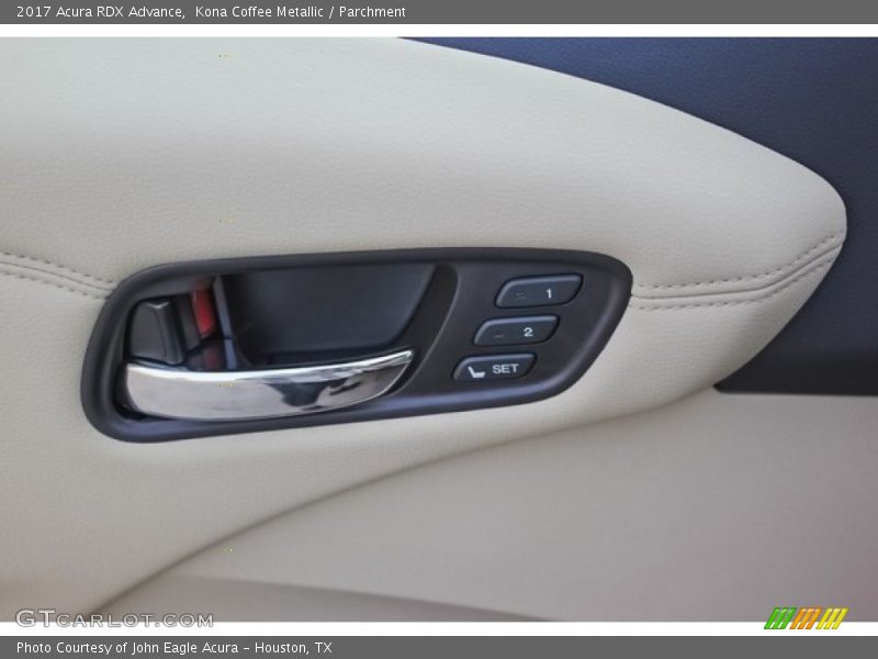 Kona Coffee Metallic / Parchment 2017 Acura RDX Advance