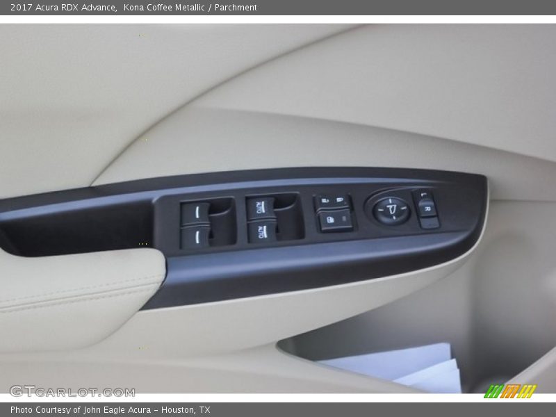 Kona Coffee Metallic / Parchment 2017 Acura RDX Advance
