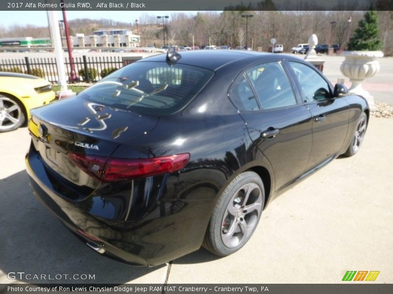 Alfa Black / Black 2017 Alfa Romeo Giulia RWD